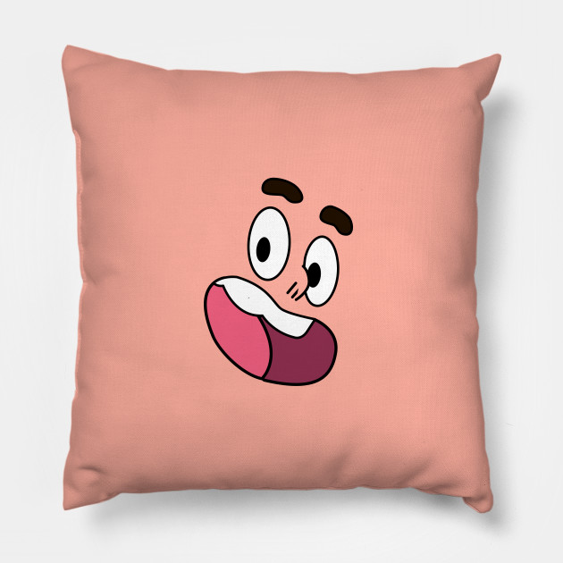 Funny Steven Universe Face Steven Universe Pillow Teepublic
