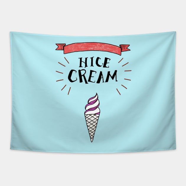 Nice cream Tapestry by DarkoRikalo86