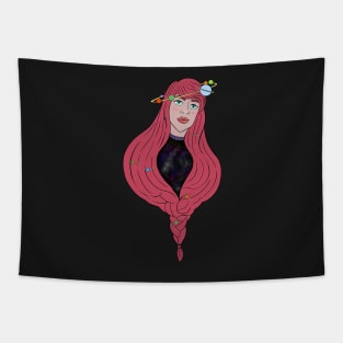 Galaxy Girl Tapestry