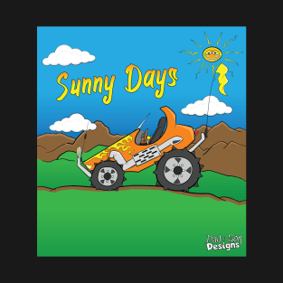 Sunny Days Orange Offroad Buggy Truck T-Shirt