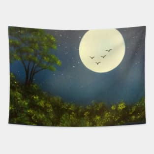 Super Moon Tapestry