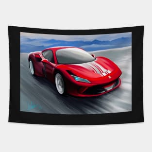 Ferrari F8 Tributo Tapestry