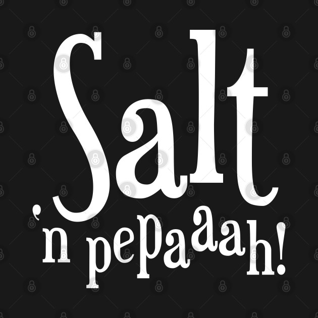 Discover Salt and Pepper Funky Text - John Mulaney - T-Shirt