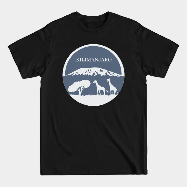 Disover Kilimanjaro (Blue) - Africa - T-Shirt