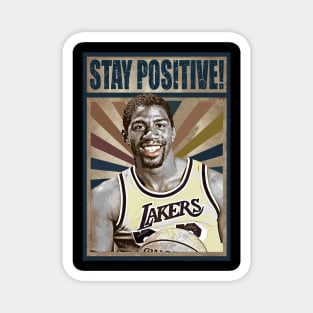 stay positive Magnet