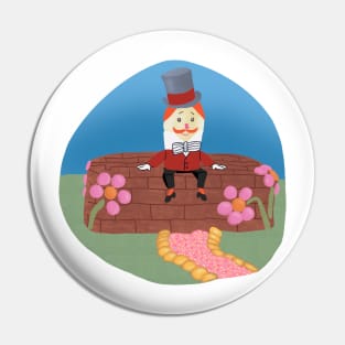 Humpty Dumpty Cake Pin