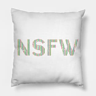 NSFW - Stripes Pillow