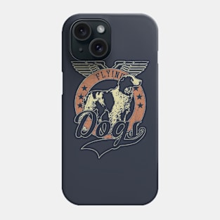 Flying Vintage Dogs Phone Case