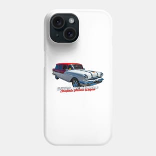 1955 Pontiac Chieftain Station Wagon Phone Case