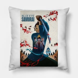 Blue Eye Samurai Pillow