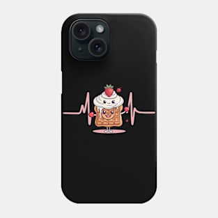 aesthetic waffle for matching family awesome cute celebrating Phone Case