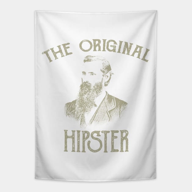 The Original Hipster Tapestry by JakeRhodes