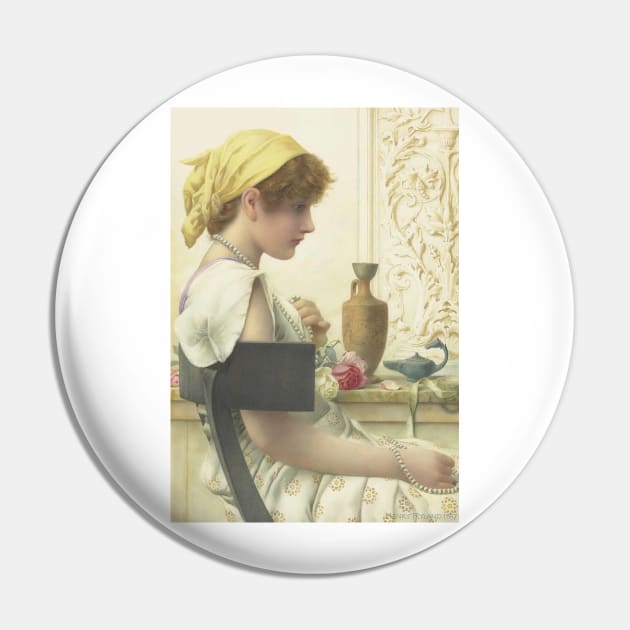 Girl with Pearls, Henry Ryland 1897 Pin by immortalpeaches