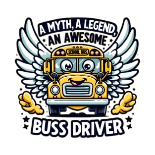 Awesome Bus Drivers: Road Warriors T-Shirt