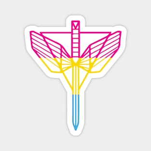 The Shield Symbol (Pansexual) - Wynonna Earp Magnet