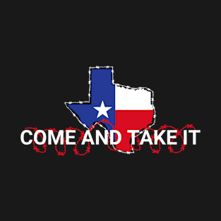 texas border razorwire come and take it T-Shirt