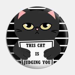 This cat is judging you Pin