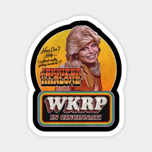 Jennifer Marlowe Receptionist at WKRP in Cincinnati Magnet