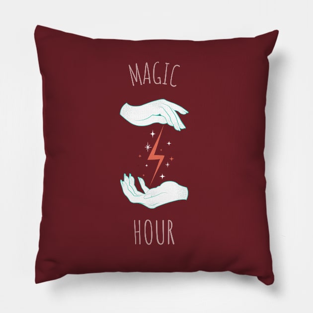 Magic Hour Pillow by Night Shoot Designs