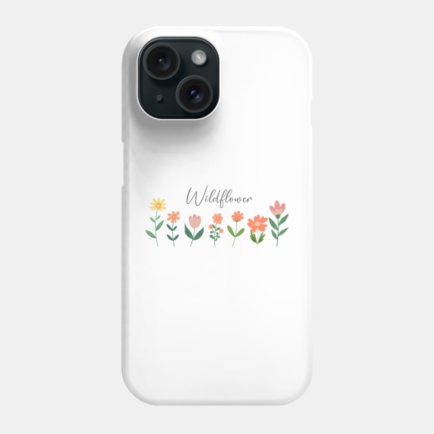 Wildflower - for child Phone Case by BeeDesignzzz