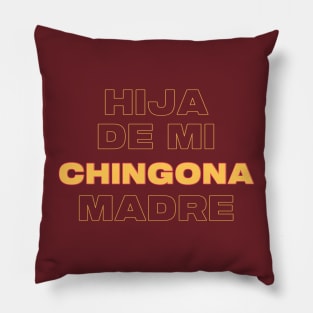 Camisa Graciosa Funny Hispanos Mexican Shirt Pillow