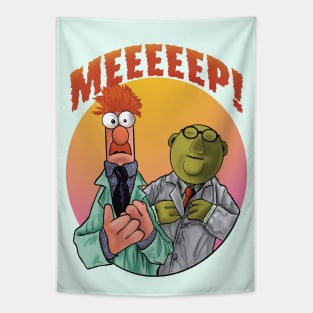 beaker n bunsen honeydew Tapestry