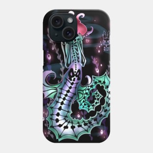 Shy seahorse Phone Case