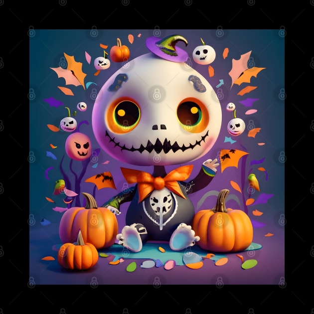 Baby Jack O Skeleton by Shiwwa