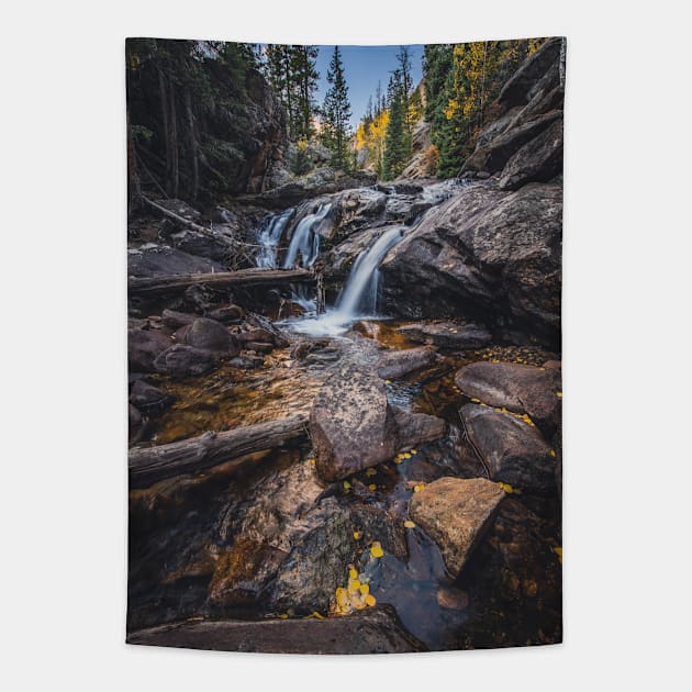 Lower Chasm Falls in Autumn Tapestry by ElevatedCT