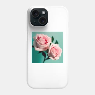 Pretty Pink Roses Phone Case
