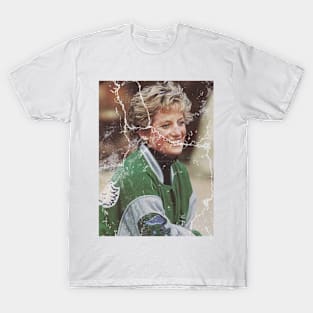 Princess Diana Go Birds Philadelphia Eagles Design T-shirt - Trends Bedding