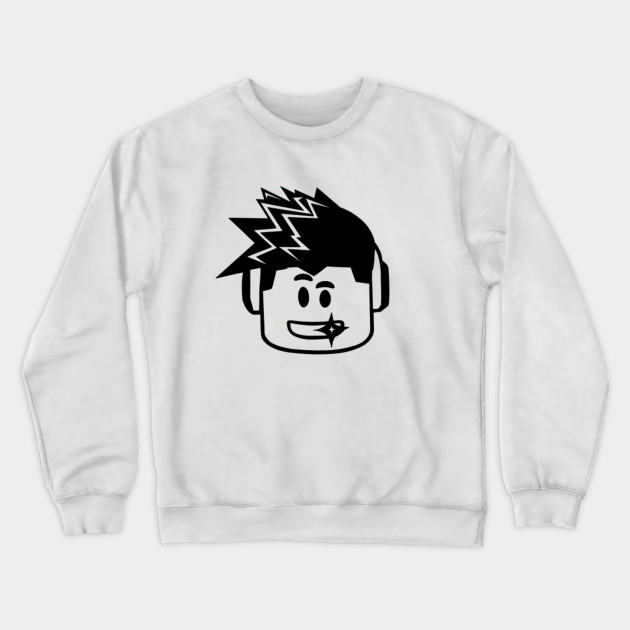 Rblx Blox Head Rblx Sweat Shirt Teepublic Fr - black sweat roblox