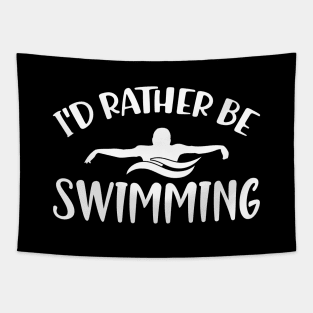 Swimmer - I'd rather be swimming Tapestry