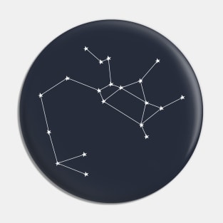 Sagittarius Constellation Pin