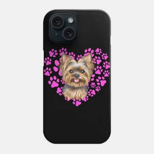 THE DOG LOVE Phone Case