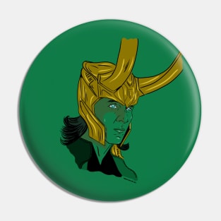 Loki of Asgard Pin