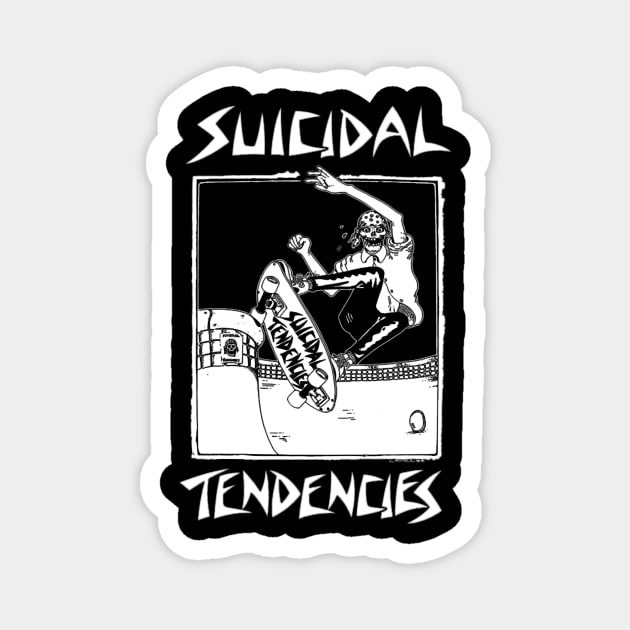 Skateoard Tendencies Magnet by ArtByIsobelle