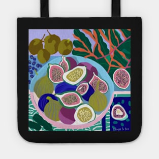 Mediterranean figs Tote