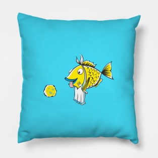 funny fishing gifts Pillow