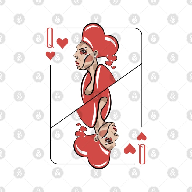 The Queen of hearts by KUZO