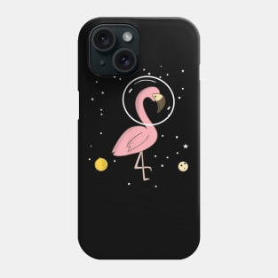Flamingo In Space Flamingo Astronaut Gift Phone Case