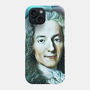 Voltaire Portrait | Voltaire Artwork 6 Phone Case