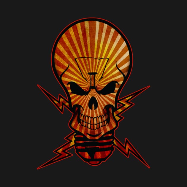 Skull Bulb Red Dawn by LST