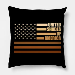 United Shades of America Pillow