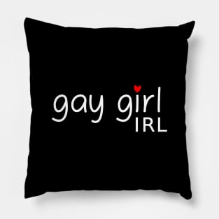 Gay Girl IRL Pillow