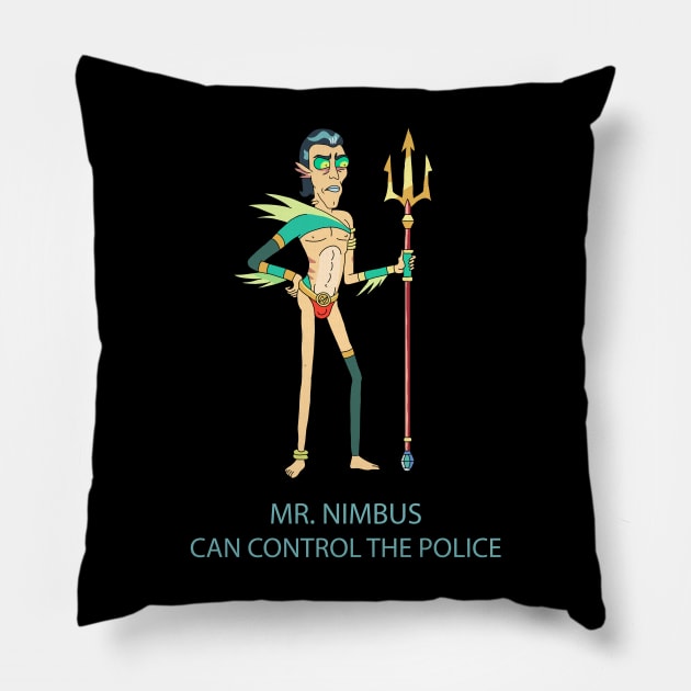 Mr. Nimbus Pillow by valentinahramov