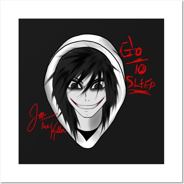 jeff the killer - sitting - Slender Woods