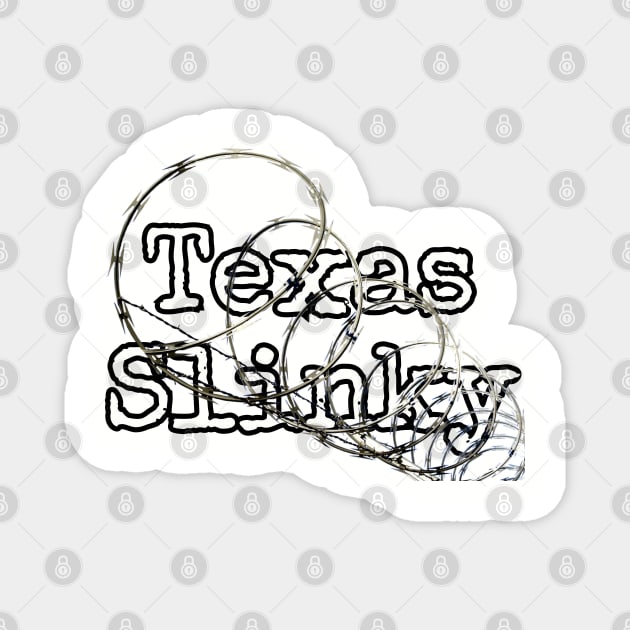 Texas Slinky Magnet by Among the Leaves Apparel