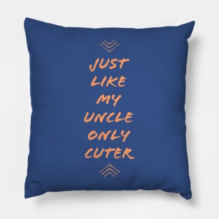 Funny Uncle - Onesies for Babies - Onesie Design Pillow