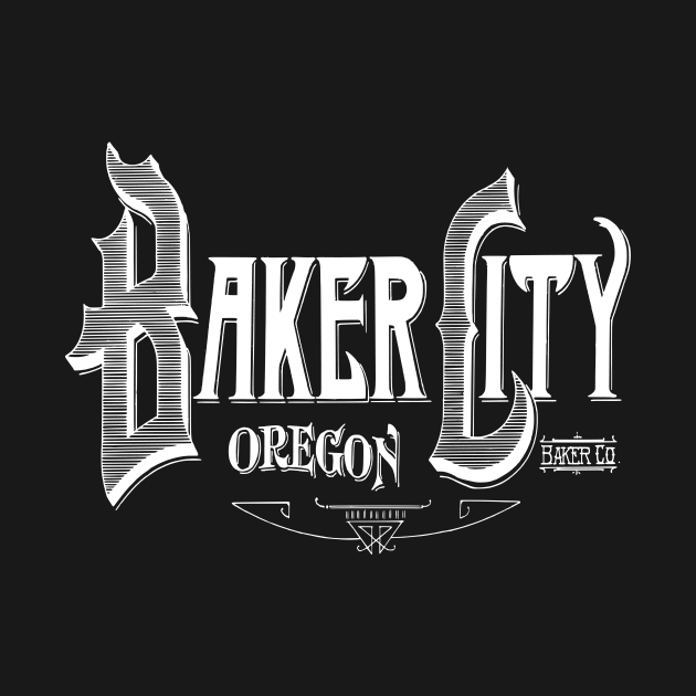 Vintage Baker City, OR by DonDota